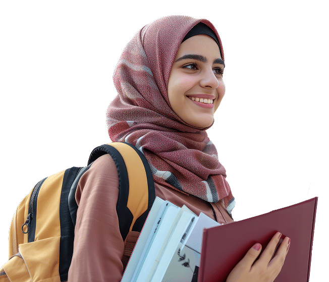 vecteezy_ai-generated-cheerful-arab-female-student-with-smartphone_38963274 1